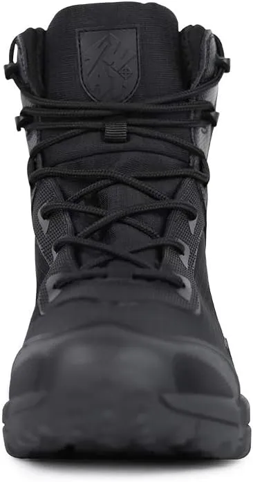 QUNLON Men's military & Tactical Boots Lightweight Combat Boots for Men Breathable Army Jungle Boots Men's Water Resistant Hiking Hunting Outdoor Boots