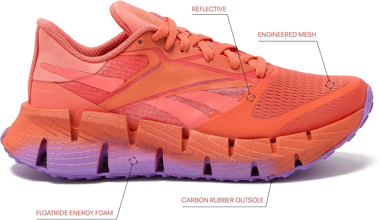 Reebok Women's Floatzig Running Shoes Sneaker