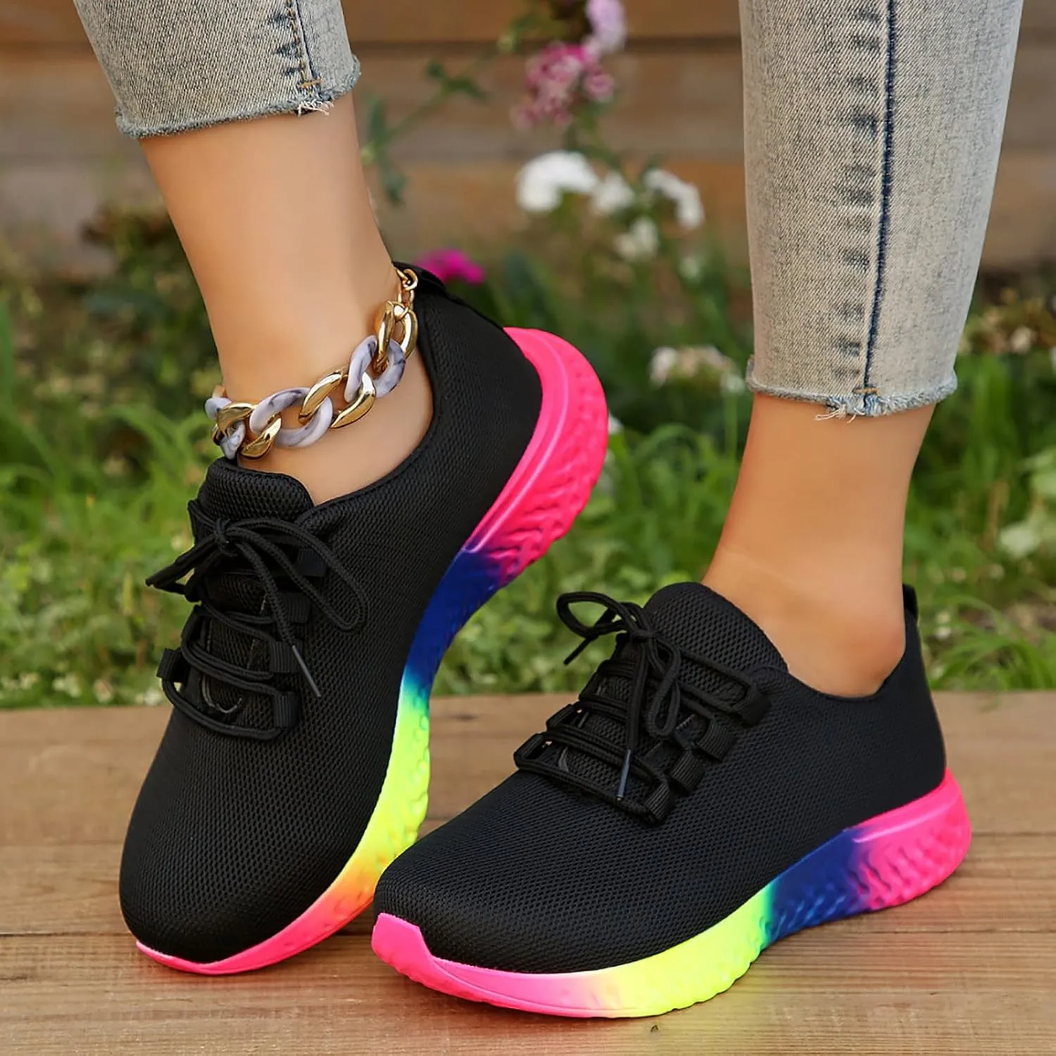Running Shoes for Women with Plantar Fasciitis Tenis OrtopéDicos De Mujer Women Shoes Sneakers Fashion Black Platform Tennis Shoes for Women Comfy Walking Shoes for Women Cute