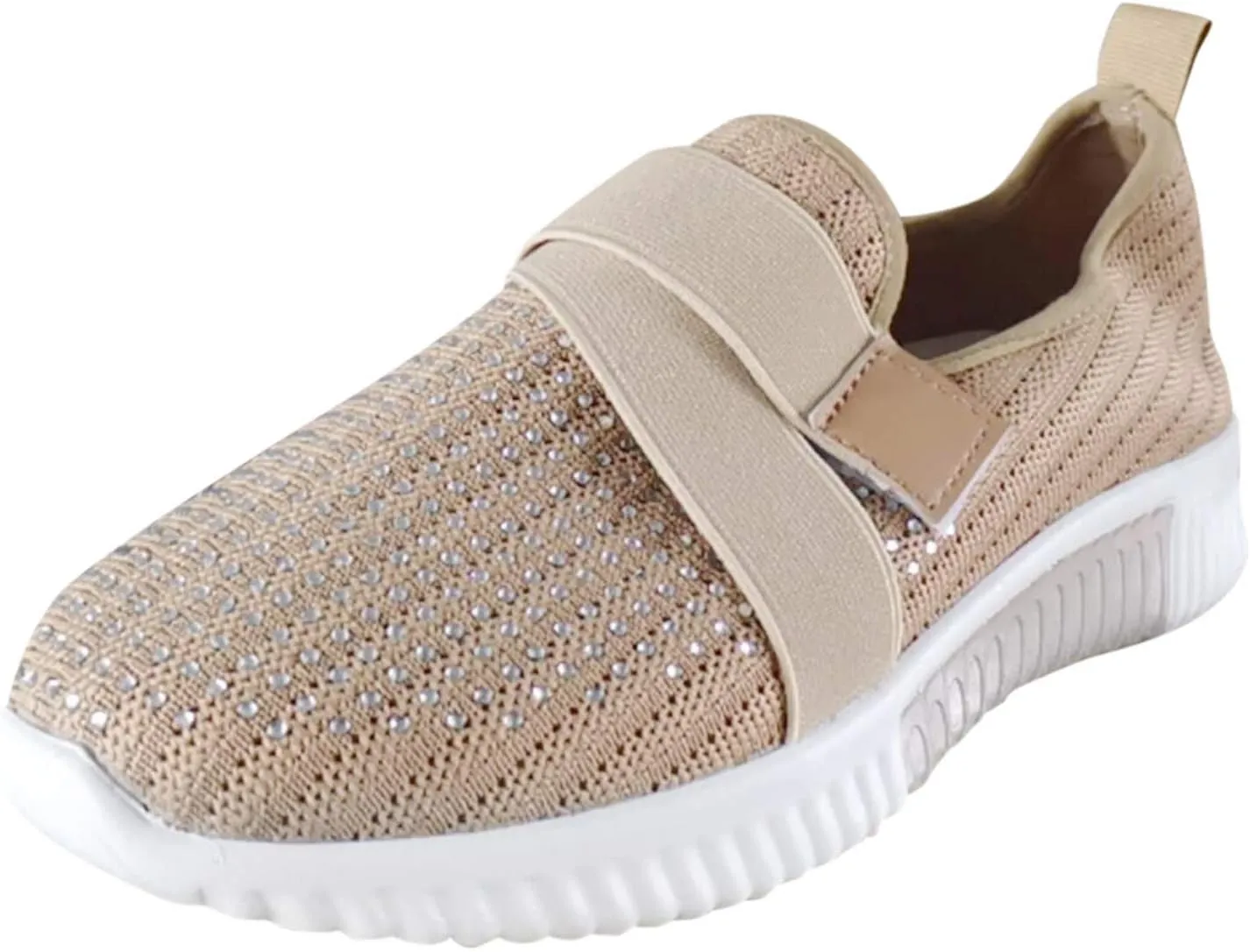 SBGMoSJ 8.5 Wide Womens Running Sneakers Walking Shoes Women Wide Width Size 9 W 8.5 Wide Womens Sneakers Running Casual Wedge Sneakers for Women Comfortable Dressy Zapatos Confortables para Mujer