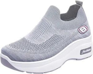 SBGMoSJ Black Tennis Shoes for Women Nursing Comfy Shoes for Women for Work Non Slip Winter Shoes for Women Fashion Platform Sneakers for Women 2023 Walking Shoes for Plantar Fasciitis Women Size 11