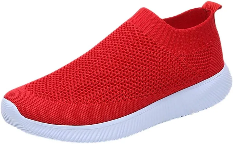 SBGMoSJ Chunky Sneakers for Women 2023 Black Orthopedic Shoes for Women Wide Toe Womens Slip On Tennis Shoes Size 7 Womens Sneakers Size 8 Trendy Womens Shoes Slip Ons Flats Fall 2023