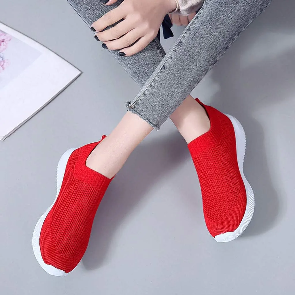 SBGMoSJ Chunky Sneakers for Women 2023 Black Orthopedic Shoes for Women Wide Toe Womens Slip On Tennis Shoes Size 7 Womens Sneakers Size 8 Trendy Womens Shoes Slip Ons Flats Fall 2023