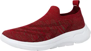SBGMoSJ Plantar Fasciitis Shoes Women Slip Ons Wide Women Orthopedic Sneakers Wide All White Gym Shoes for Women Running Shoes for Women Black and White Women's Hiking Shoes Lightweight