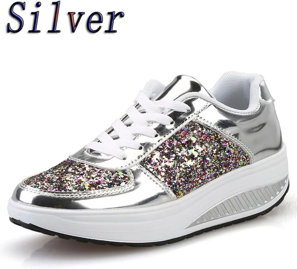 SBGMoSJ Womens Black Platform Fashion Sneakers Red and White Athletic Shoes Women's Womens Wide Width Shoes Dressy Casual Chunky Sneakers for Women Trendy Cute Comfy Fall Shoes Women