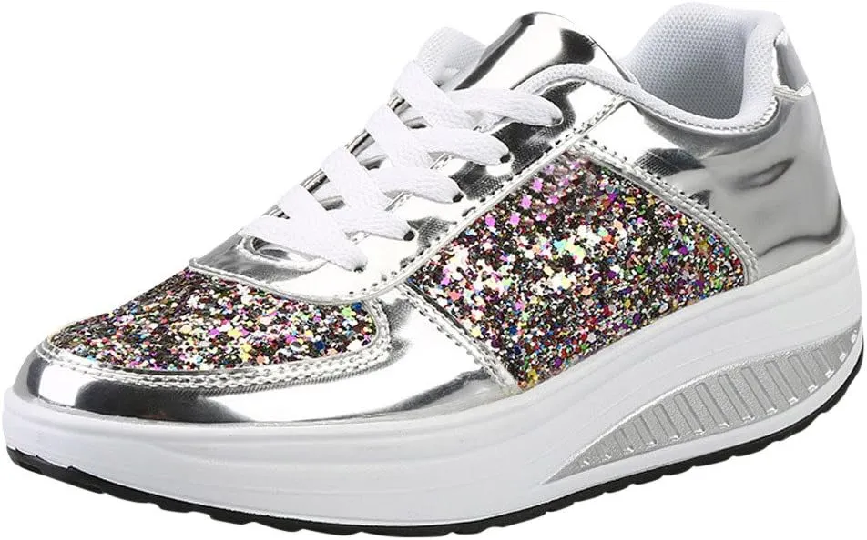 SBGMoSJ Womens Black Platform Fashion Sneakers Red and White Athletic Shoes Women's Womens Wide Width Shoes Dressy Casual Chunky Sneakers for Women Trendy Cute Comfy Fall Shoes Women