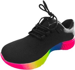 SBGMoSJ Women's Sneakers Size 9.5 Wide Women's Fashion Sneakers Platform Womens Athletic Shoes Size 8.5 Wide Slip On Shoes Women Wide Toe Box Tenis para Mujer OrtopéDicos para Caminar