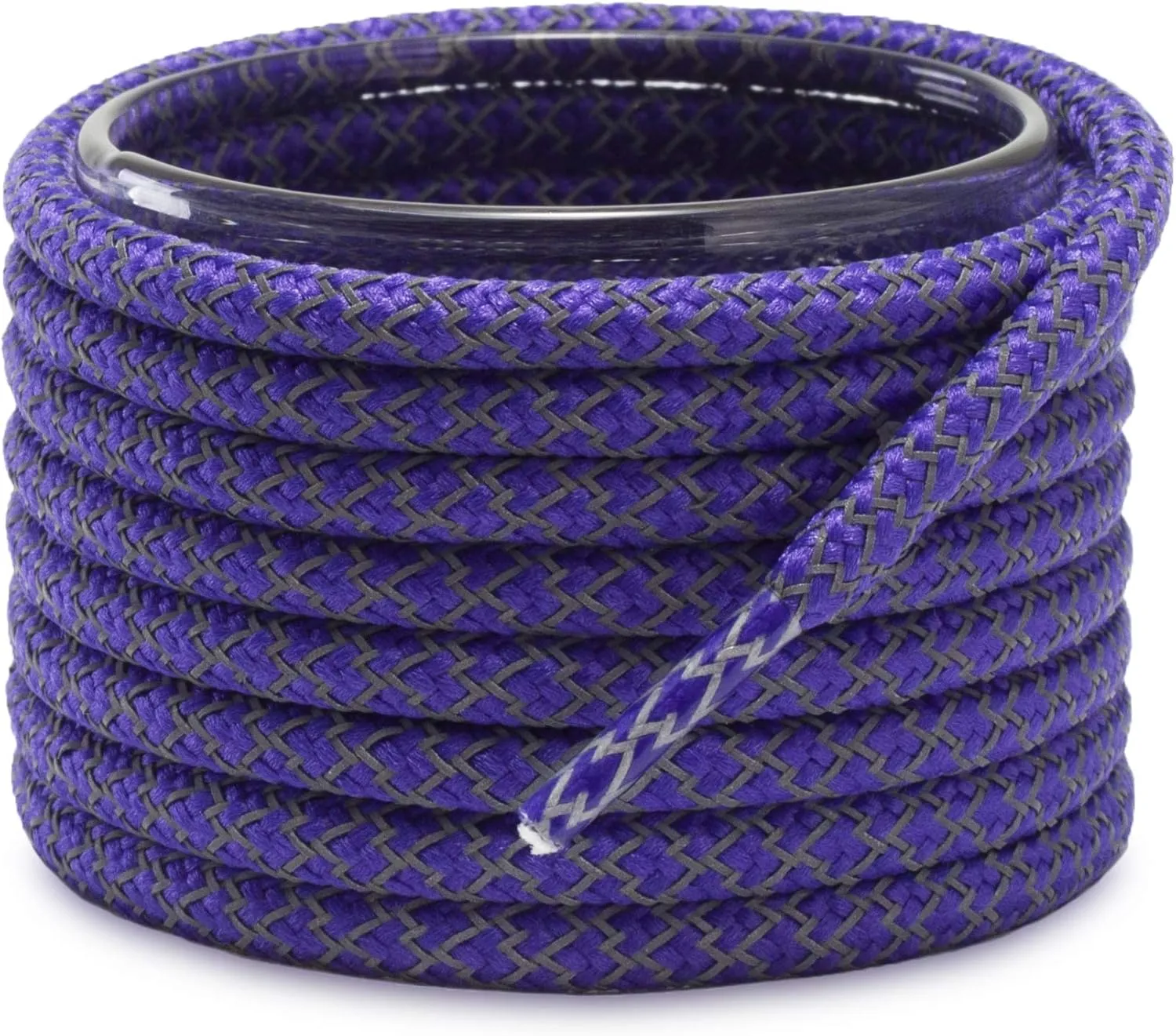 Shoemate Stylish Reflective Round Shoelaces for Sneakers, Athletic Shoes and Running Shoes