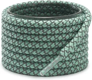 Shoemate Stylish Reflective Round Shoelaces for Sneakers, Athletic Shoes and Running Shoes
