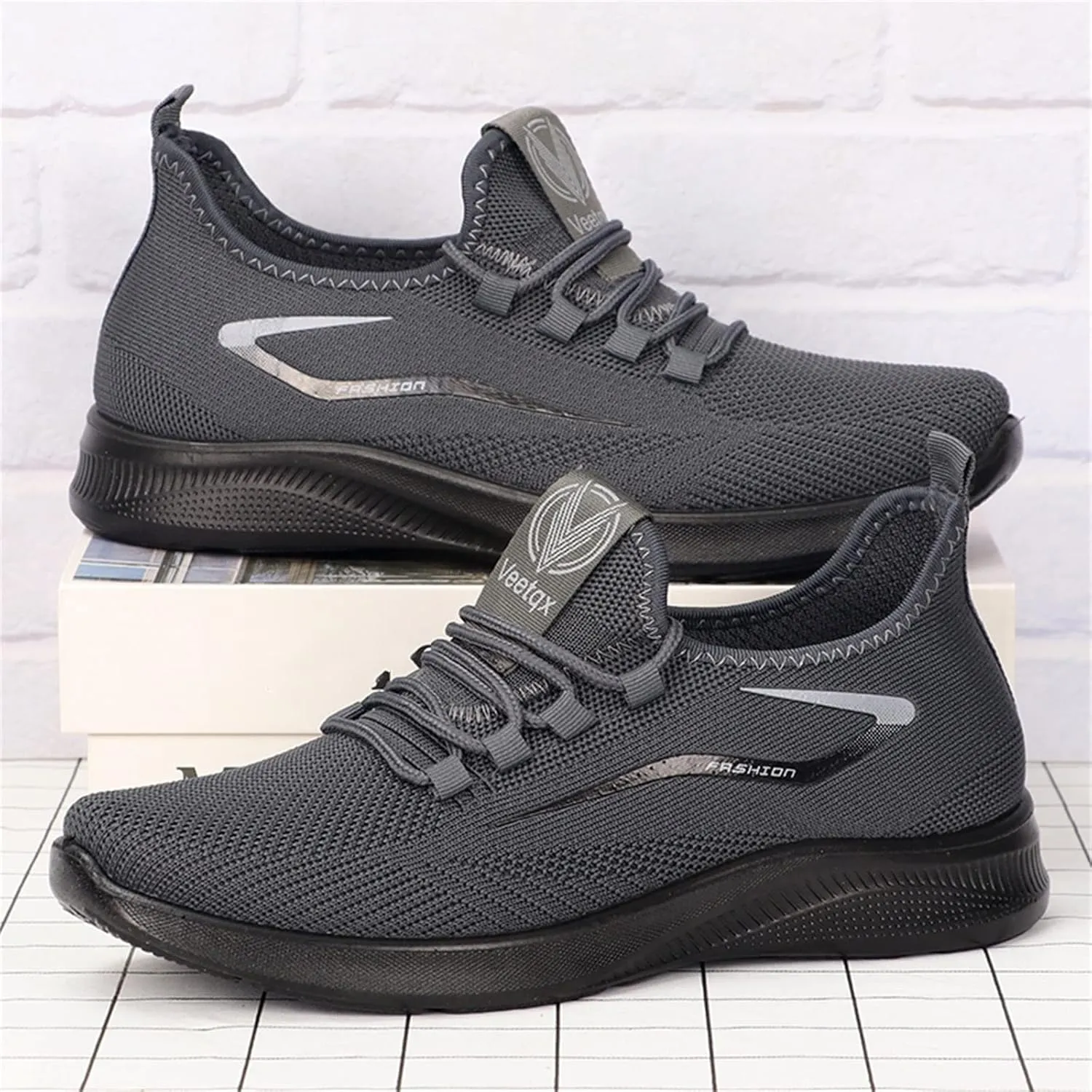 Shoes for Men Mens Casual Dress Oxfords Business Mens Tennis Shoes Wide Width Casual Shoes Trendy Wedge Sneakers Brown Tennis Shoe Cross Trainer Shoe