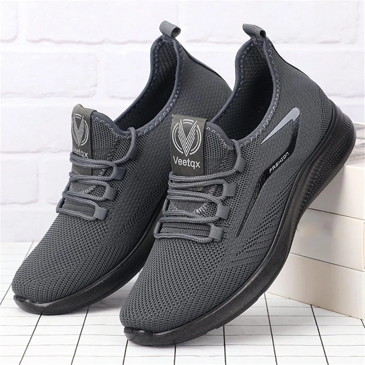 Shoes for Men Mens Casual Dress Oxfords Business Mens Tennis Shoes Wide Width Casual Shoes Trendy Wedge Sneakers Brown Tennis Shoe Cross Trainer Shoe