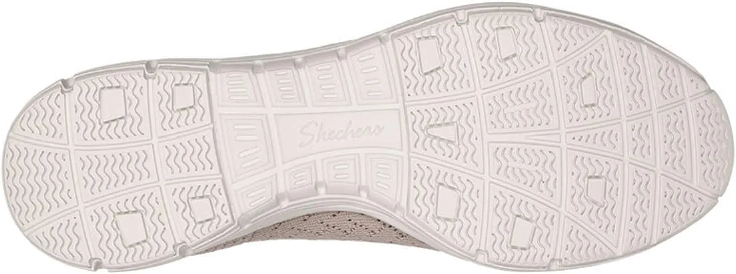 Skechers Women's Seager - Stat - Scalloped Collar, Engineered Skech-Knit Slip-on - Classic Fit