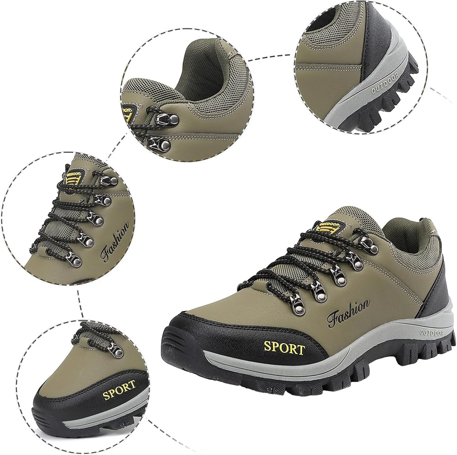Slip on Walking Shoes Men Casual Dressy Memory Foam Breathable Mesh Fashion Sneakers Non Slip Travel Jogging Training Gym Shoes Wide Width