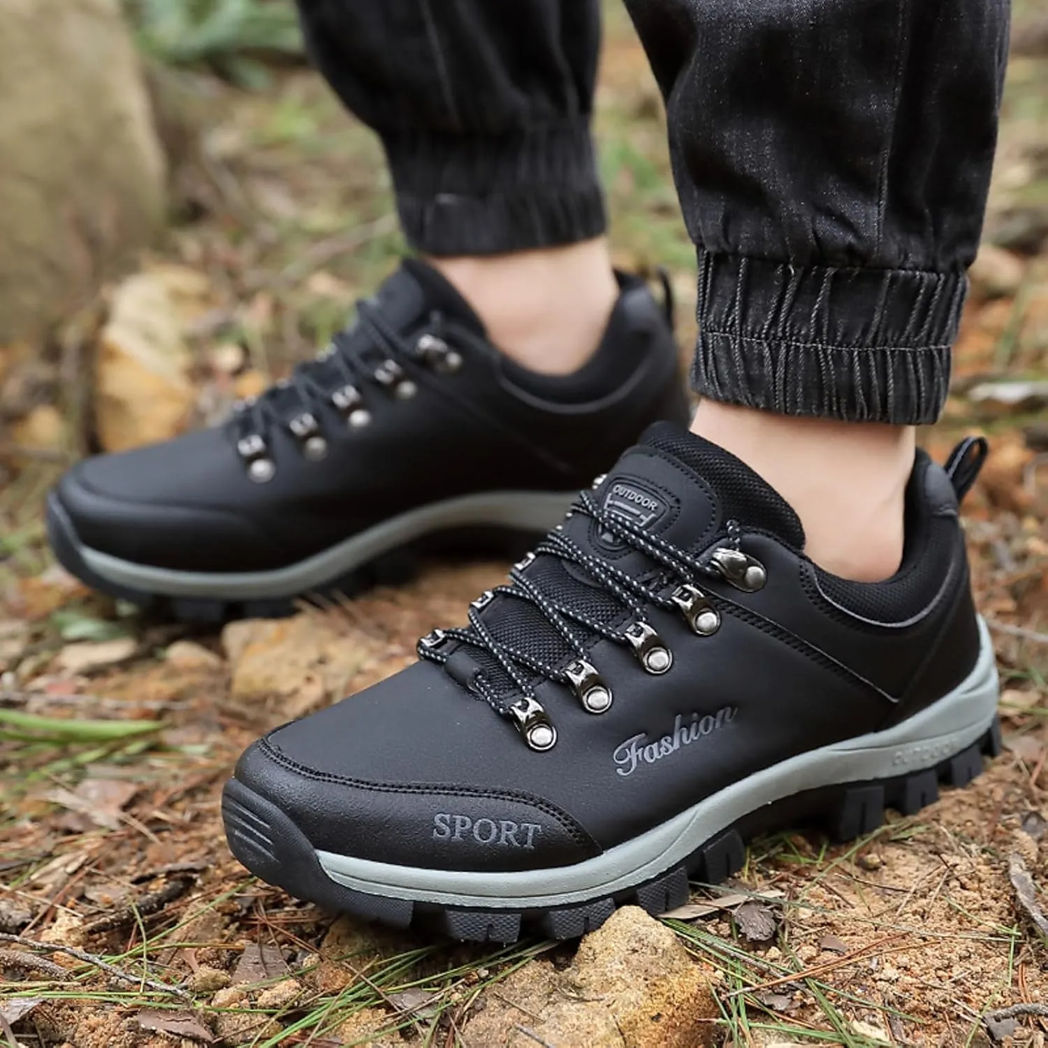 Slip on Walking Shoes Men Casual Dressy Memory Foam Breathable Mesh Fashion Sneakers Non Slip Travel Jogging Training Gym Shoes Wide Width