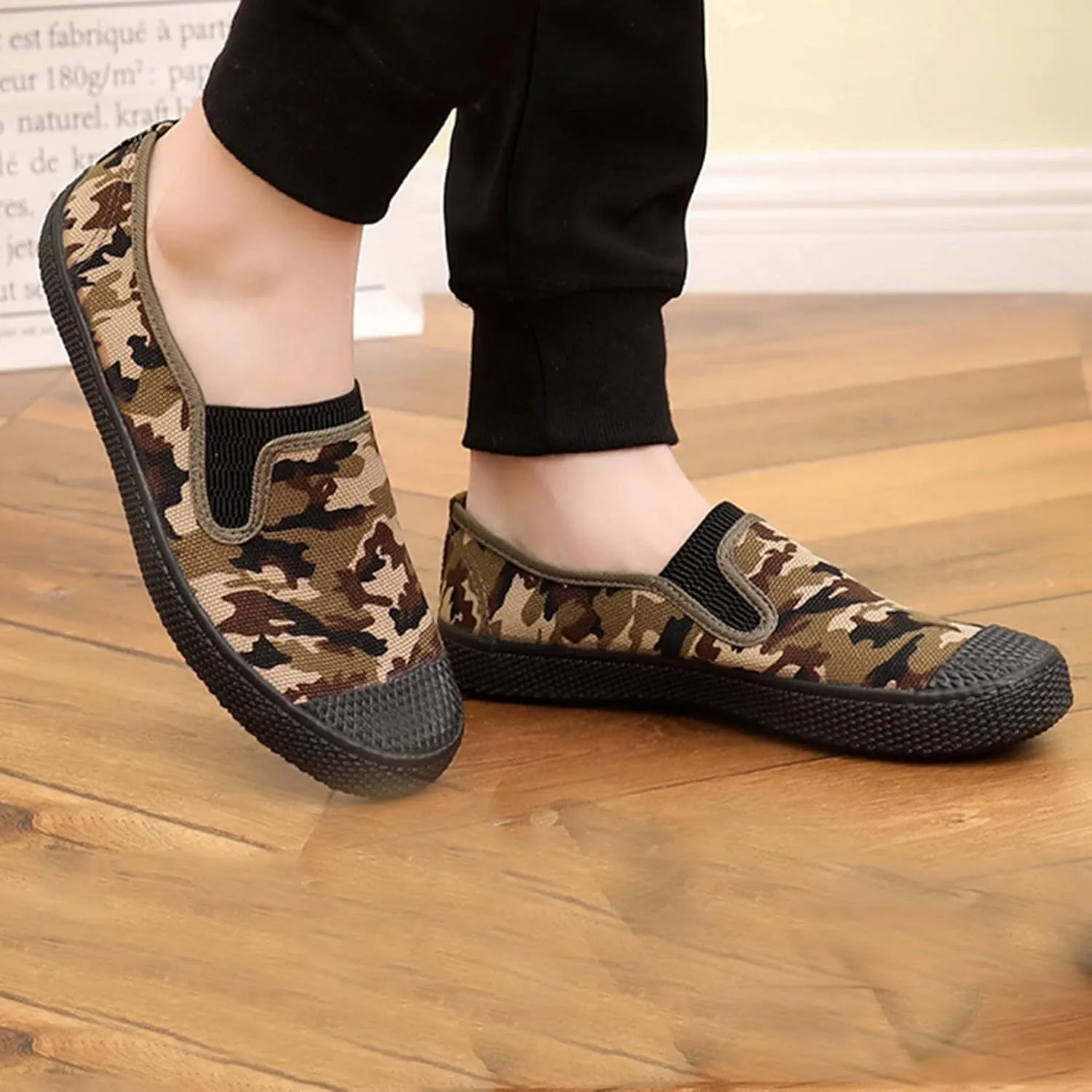 Slip on Walking Shoes Men Casual Dressy Memory Foam Ultra Lightweight Breathable Fashion Low Top Sneakers Non Slip Travel Jogging Athletic Running Shoes