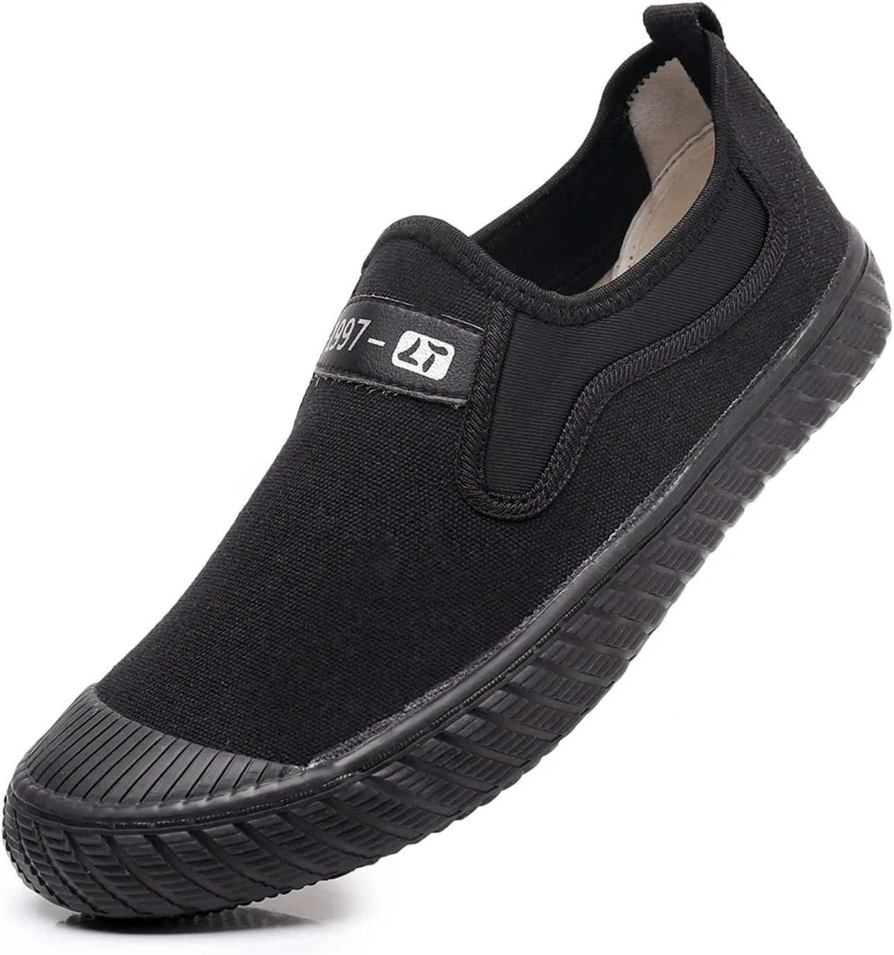 Slip on Walking Shoes Men Comfort Loafers Memory Foam Breathable Lightweight Fashion Sneakers Non Slip Arch Support Cushioning Training Gym Shoes Wide Width