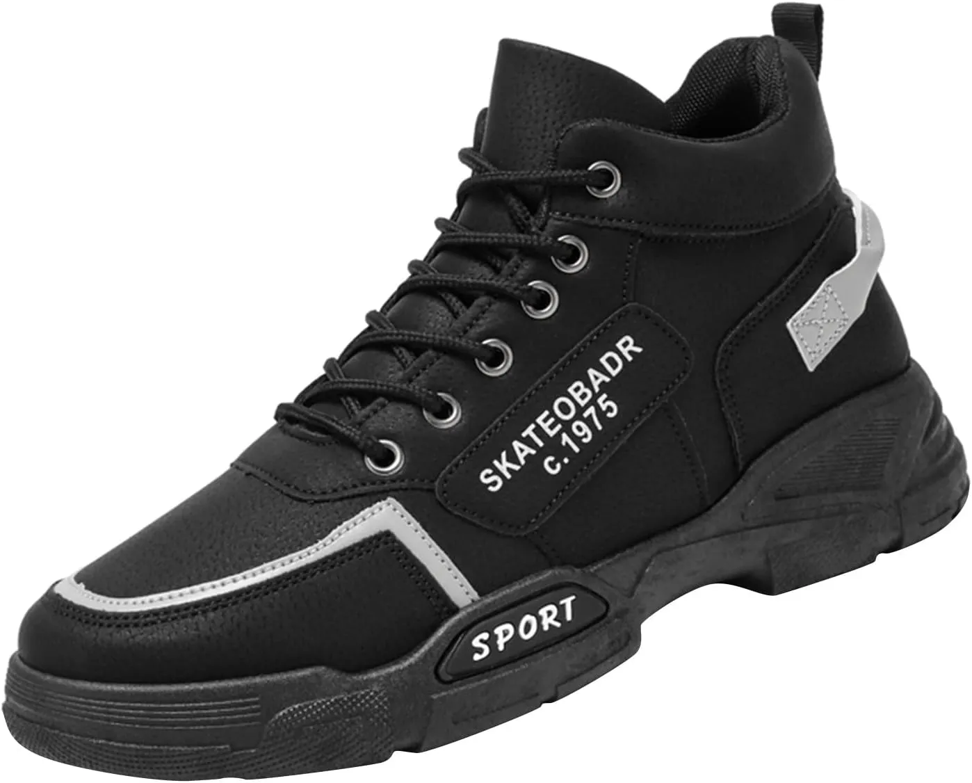 Slip on Walking Shoes Men Comfort Memory Foam Breathable Hiking Shoes Lightweight Fashion Sneakers Non Slip Arch Support Vacation Training Gym Shoes Wide Width