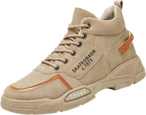 Slip on Walking Shoes Men Comfort Memory Foam Breathable Hiking Shoes Lightweight Fashion Sneakers Non Slip Arch Support Vacation Training Gym Shoes Wide Width