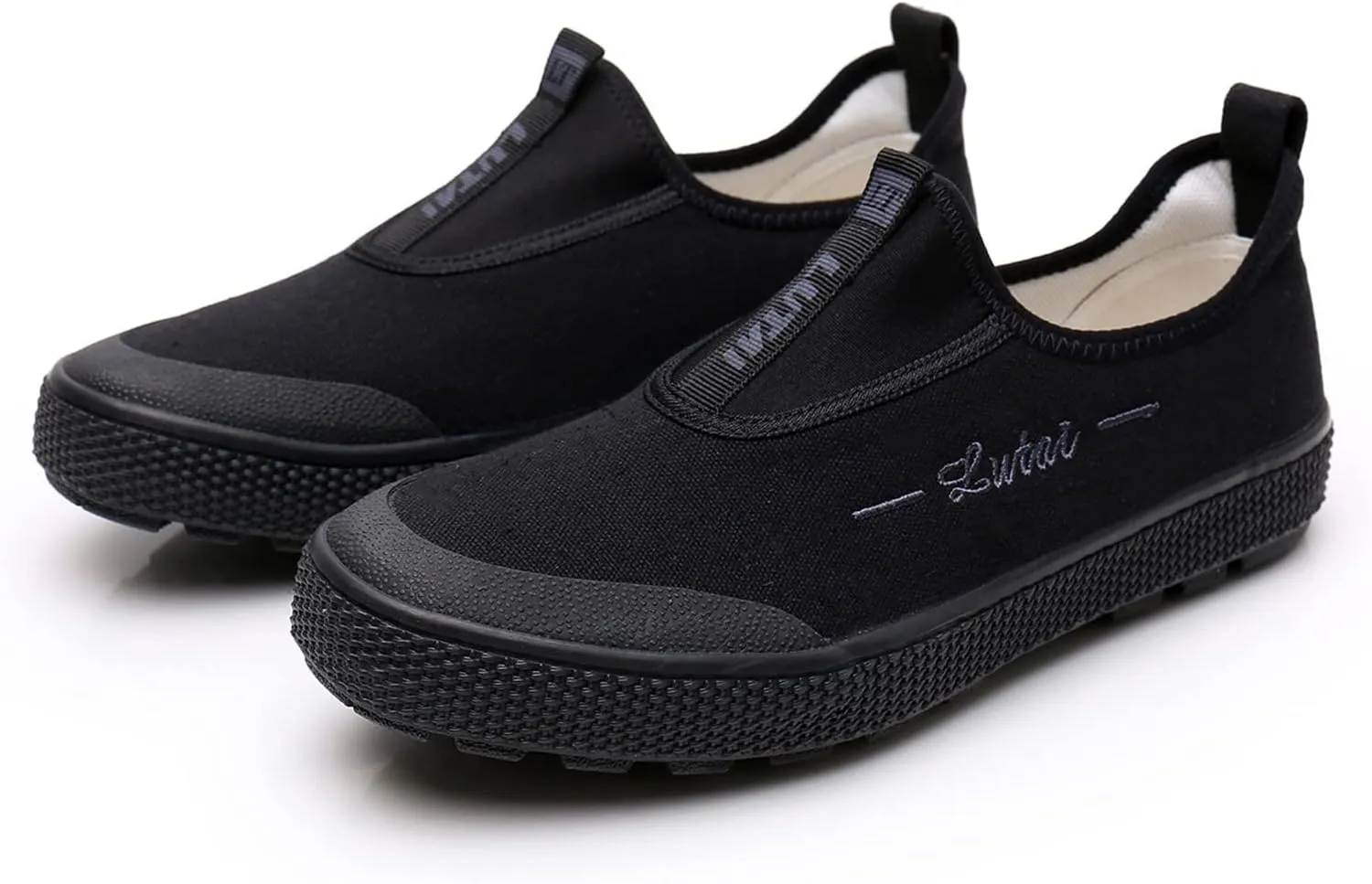 Slip on Walking Shoes Men Comfortable Memory Foam Breathable Fashion Sneakers Non Slip Arch Support Cushioning Workout Tennis Shoes Wide Width