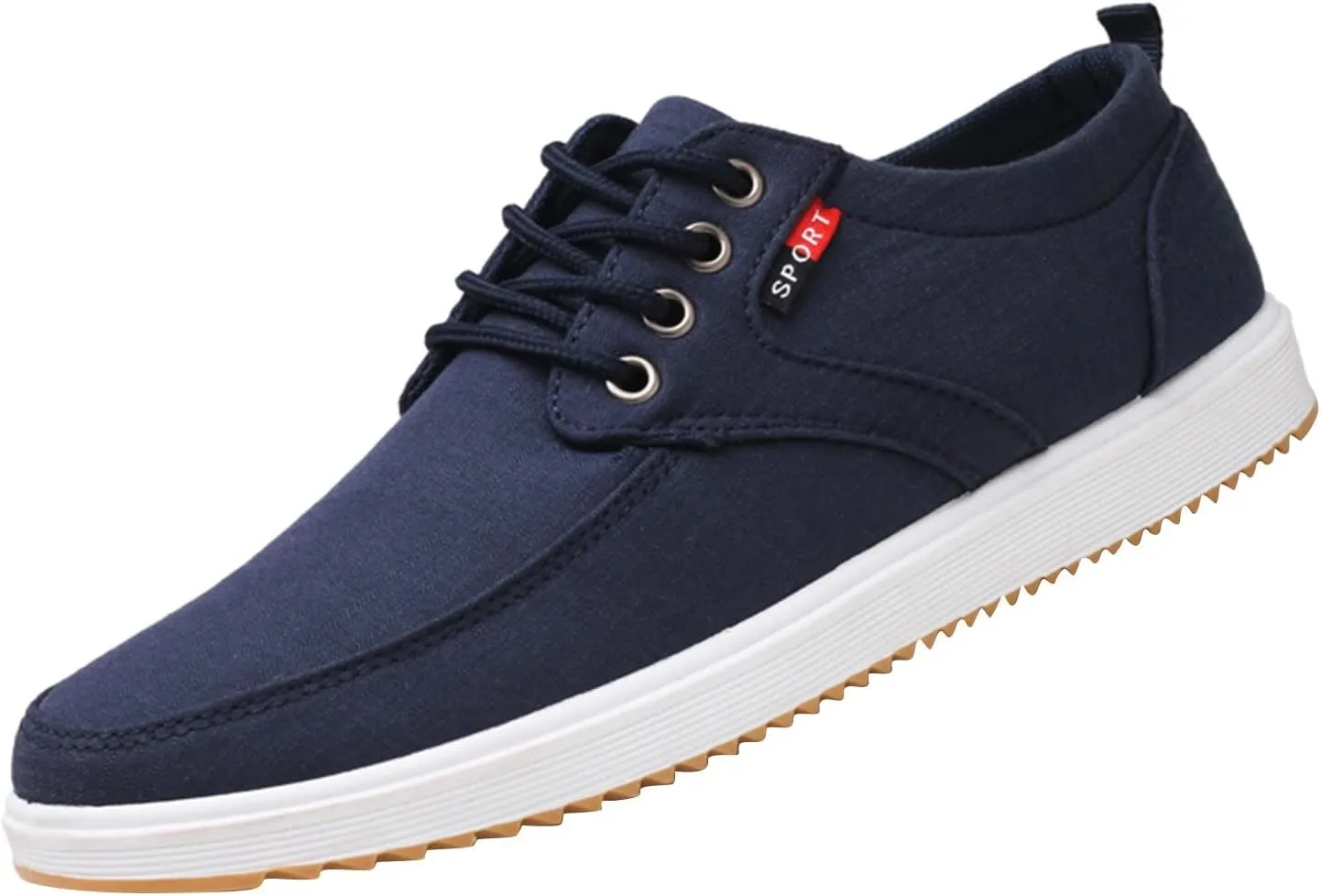 Slip on Walking Shoes Men Comfortable Memory Foam Breathable Mesh Fashion Low Top Sneakers Non Slip Arch Support Vacation Workout Tennis Shoes Wide Width