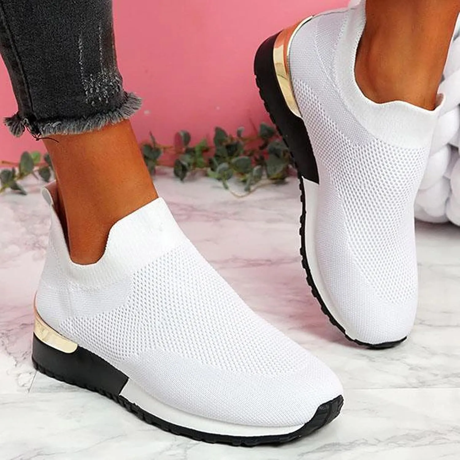 Trending High Top Sneakers for Women 2023 Zapatos De Vestir para Mujer Semi Cerrados Negros Womens Casual Shoes Size 11 Wide Platform Sneakers for Women Wide Width Trail Running Shoes Women Stability