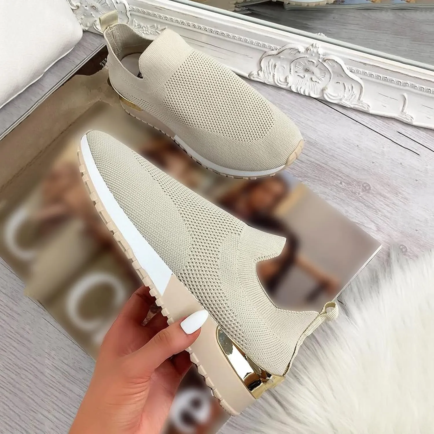 Trending High Top Sneakers for Women 2023 Zapatos De Vestir para Mujer Semi Cerrados Negros Womens Casual Shoes Size 11 Wide Platform Sneakers for Women Wide Width Trail Running Shoes Women Stability