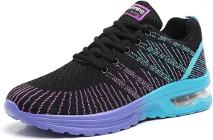 TSIODFO Women Running Shoes Gym Jogging Walking Sneakers