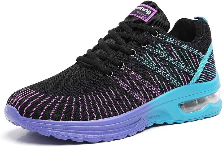 TSIODFO Women Running Shoes Gym Jogging Walking Sneakers