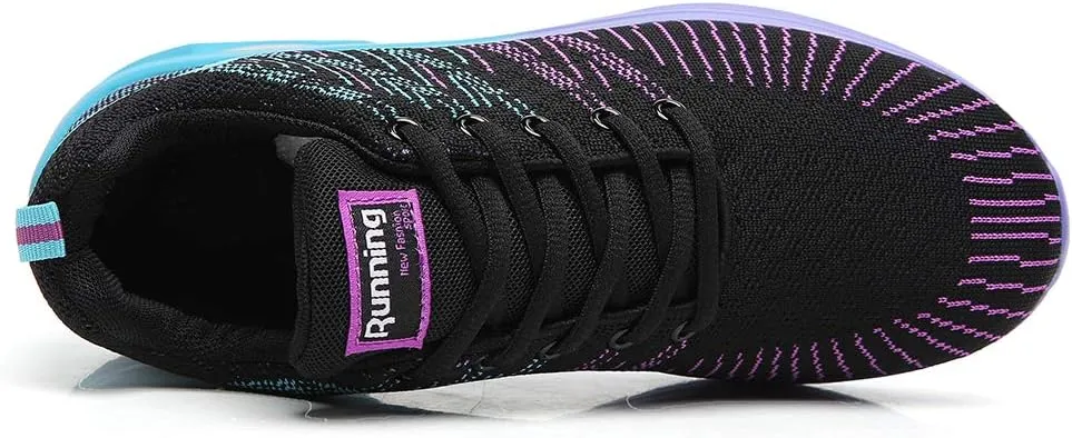 TSIODFO Women Running Shoes Gym Jogging Walking Sneakers