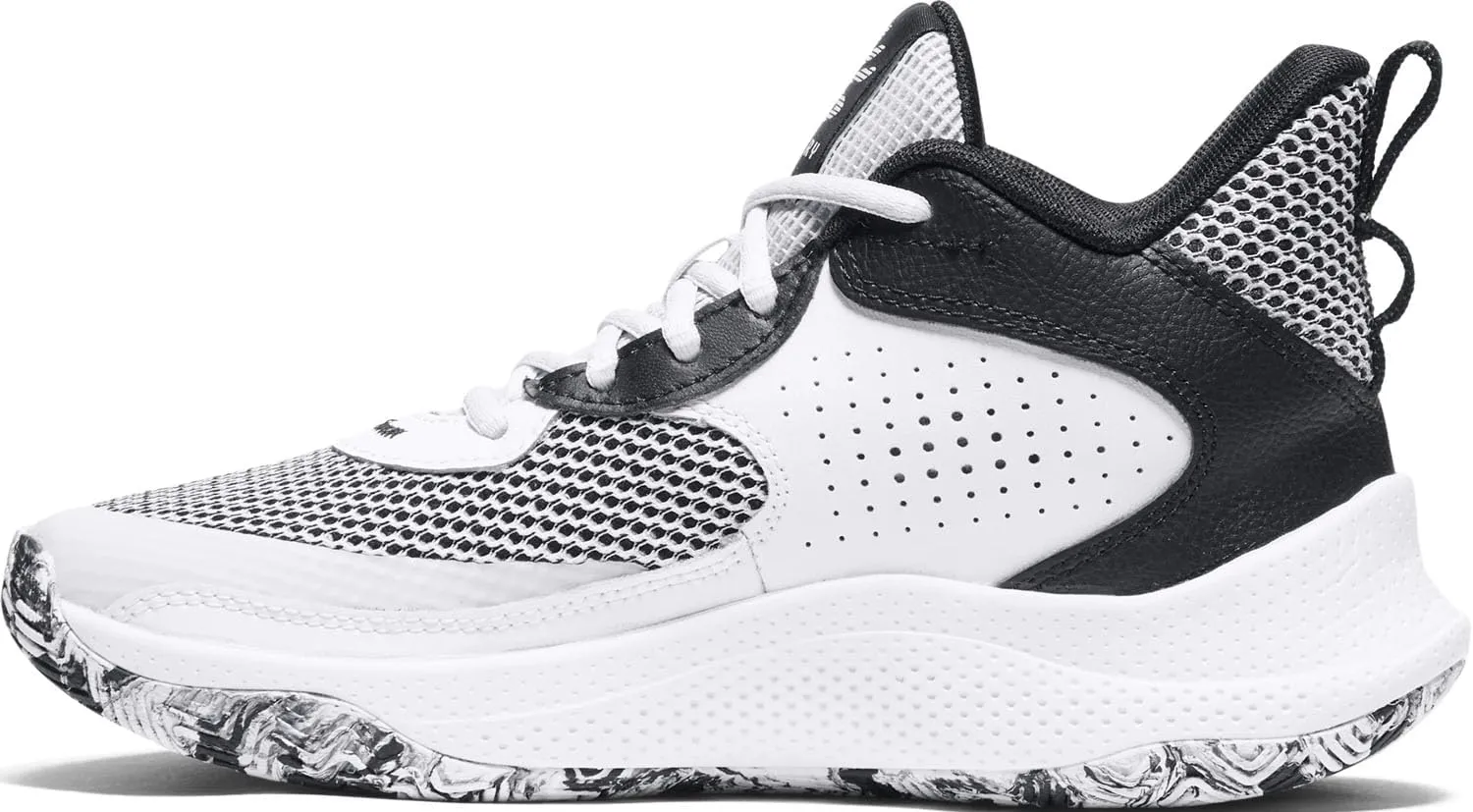 Under Armour - Unisex-Child Gs Curry 3Z 24 Shoes, Color White (101), Size: 6.5 M US Big Kid