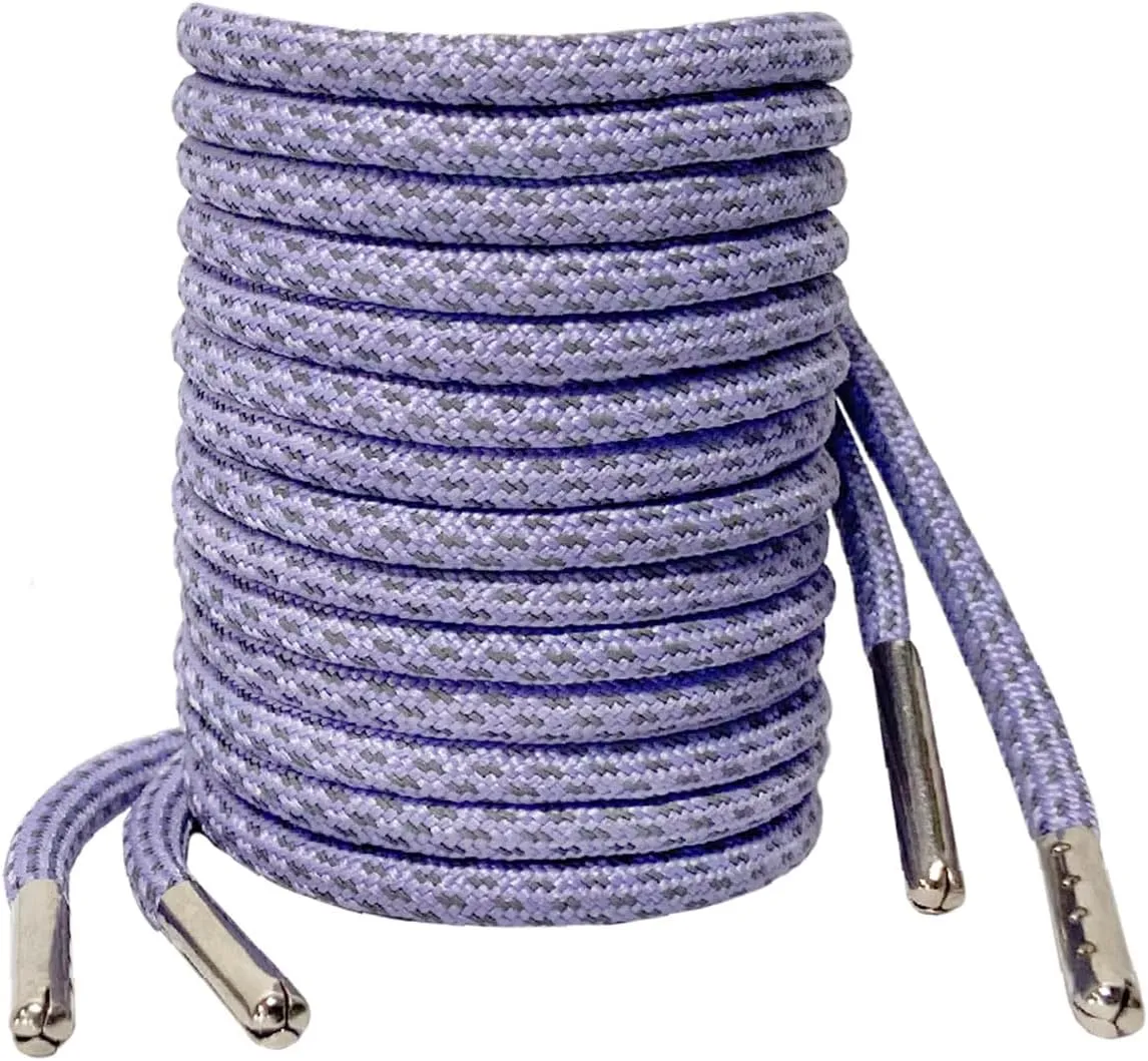 VASGO Round Shoe Laces Reflective for Sneakers