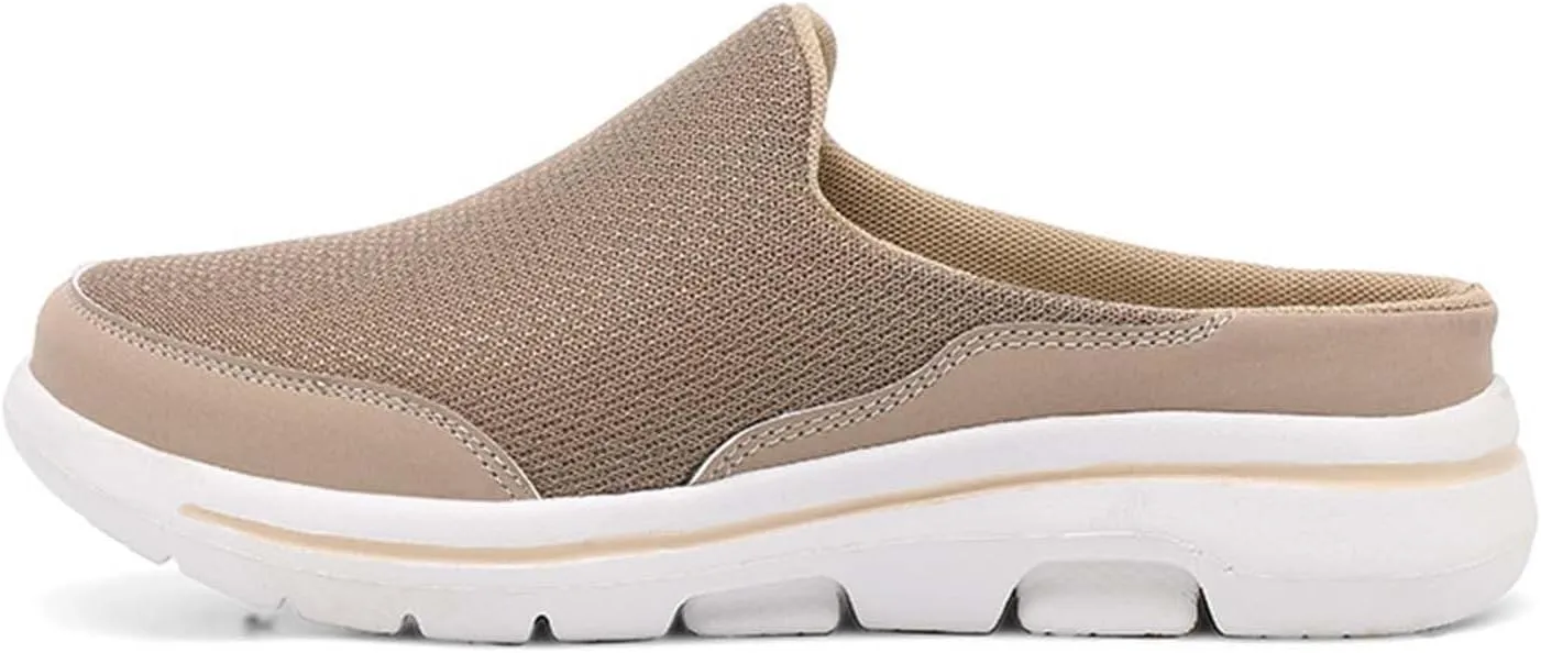 Walking Shoes Tennis Comfortable Comfortable and Breathable Flat Soled Slip On Mesh Heelless Casual Shoes for Men and