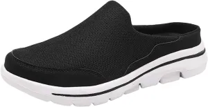 Walking Shoes Tennis Comfortable Comfortable and Breathable Flat Soled Slip On Mesh Heelless Casual Shoes for Men and