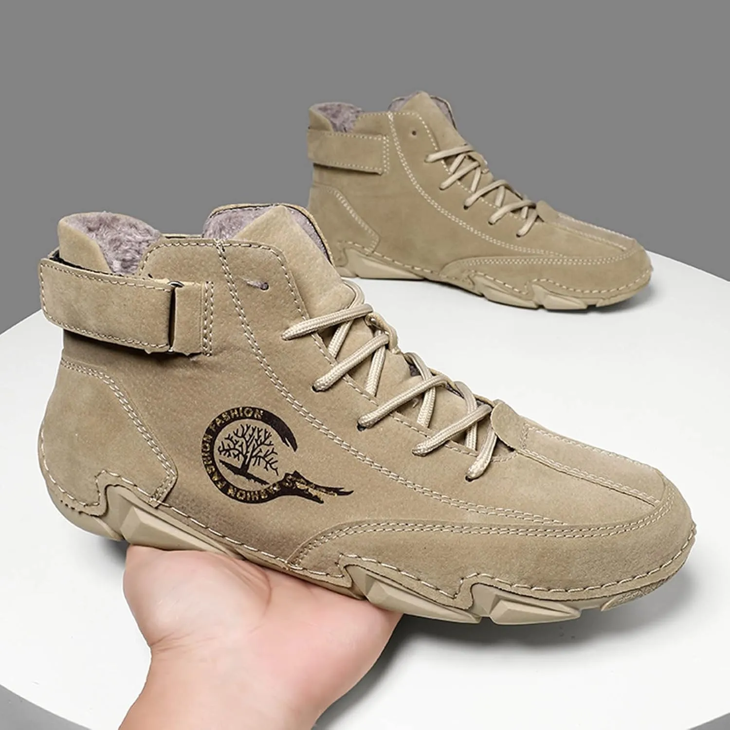 Walking Shoes Tennis Comfortable Winter Pull On Outwear Fashionable Classic Short Boots PU Breathable Cool Boots