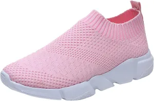 White Casual Sneakers for Women Wide Womens Winter Running Shoes Size 9.5 Slip On Tennis Shoes Women Wide White High Top Platform Sneakers for Women Slip On Walking Shoes Women Arch Support