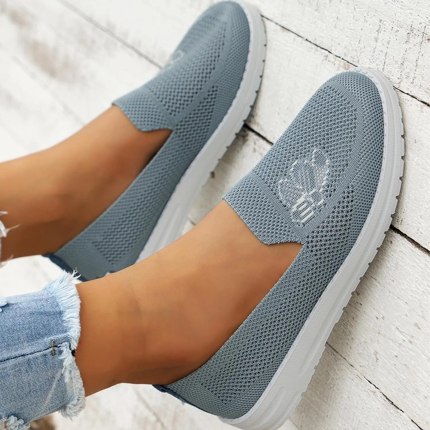 White Running Sneakers for Women 2023 Cute Black Sneakers for Women Comfortable Womens Slip On Shoes Size 8 Wide Womens Black Slip On Sneakers 8.5 Zapatos Especiales para Juanetes De Mujer