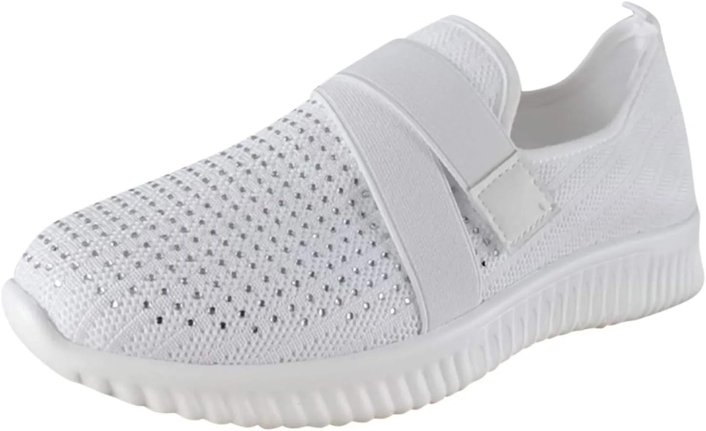 Women Tennis Shoes Soft Women’s Tennis Shoes Slip on Sneakers Women Breathable Mesh Walking Womens Sneakers