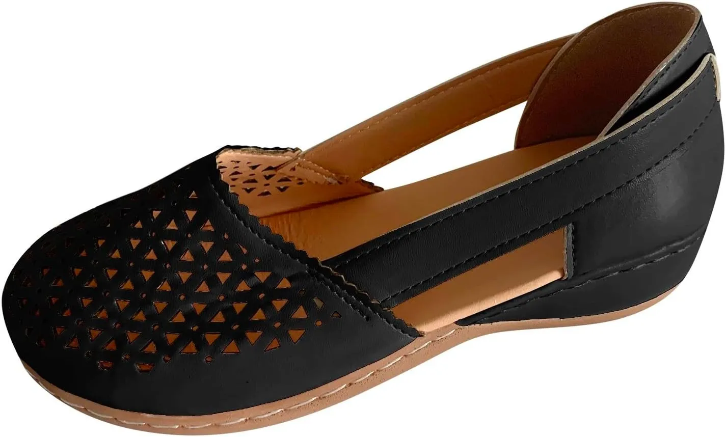 Women's Comfort Walking Boat Shoe Womens Breathable Flats Shoes Women's Loafers Fashion Comfortable Flats
