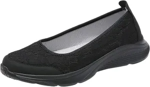 Womens Dressy Casual Walking Shoes Lightweight & Breathable Slip on Sneakers Classic Casual Walking Shoes