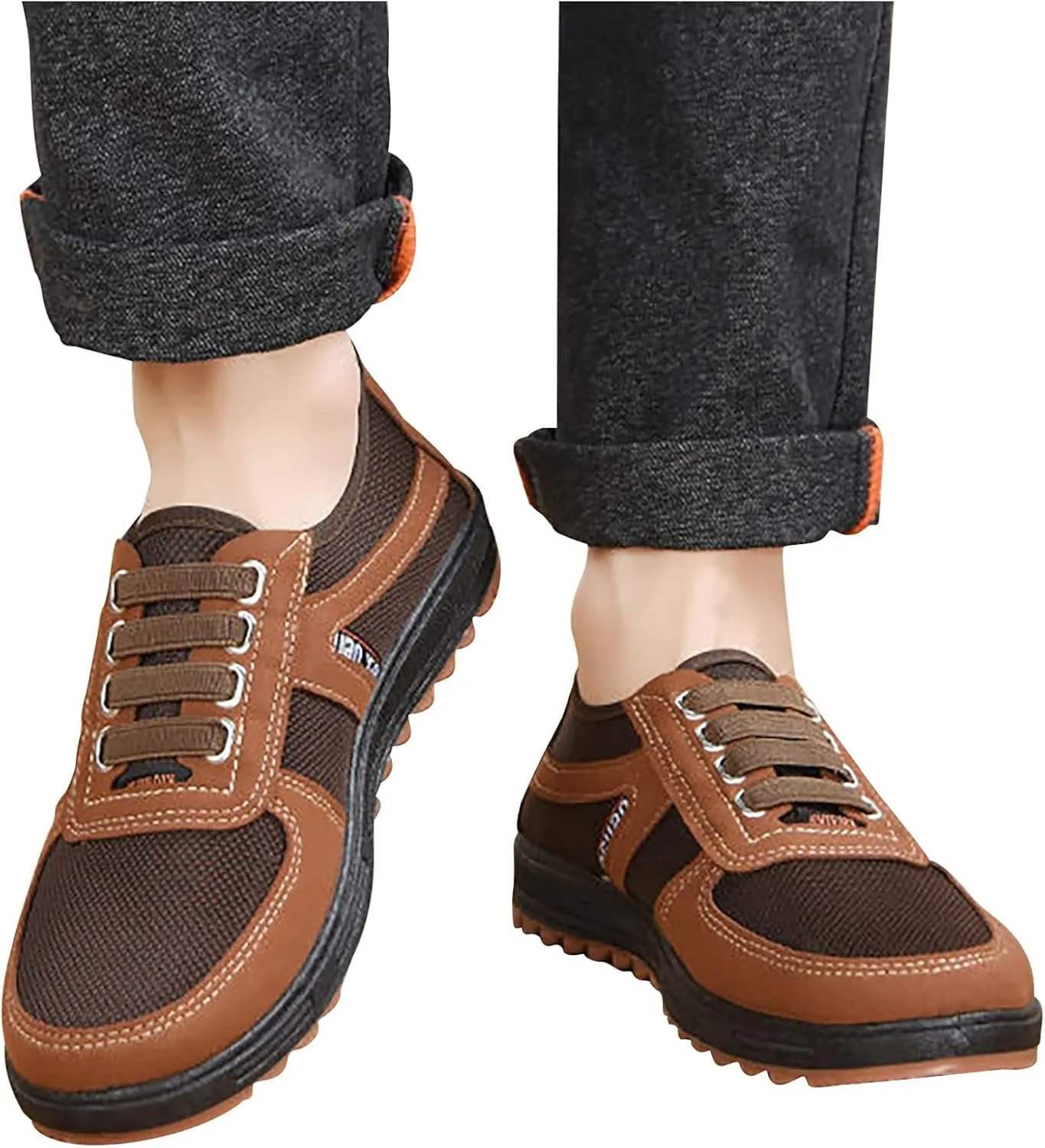 Womens Light Weight Walking Sneakers Size 10 Wide Slip On Sneakers Women Wide Fit Womens Slip On Shoes with Arch Support Womens Sneakers Size 6 Slip Ons Size 9 Women's Slip Resistant Shoes