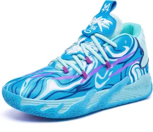 Womens Mens Basketball Shoes Breathable Fashion Colorful High Top Non Slip Outdoor Sport Sneakers for Woman Man Fitness Training Athletic
