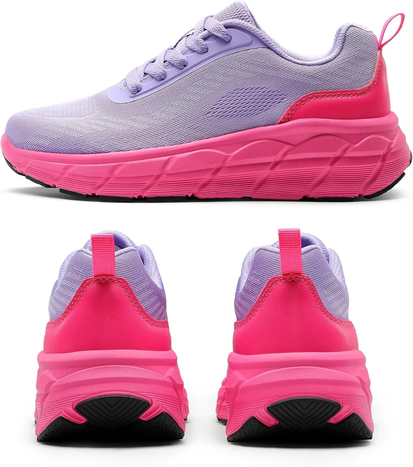 Women's Road Running Shoes Lightweight Breathable Athletic Sneakers Gym Cross Trainer Walking Shoes