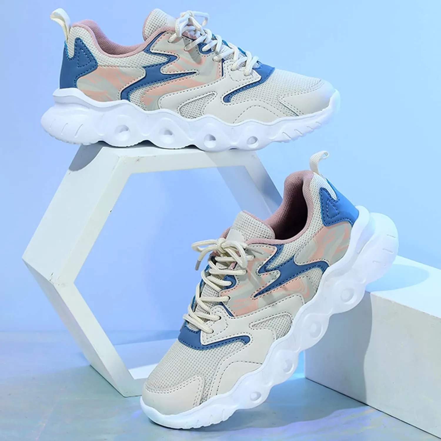Womens Shoes Casual Sneakers Comfy Shoes Women Dressy Cute Trendy Black Shoes for Women 2023 Wedge Sneakers for Women White Zapatos para Mujer Comodos De Fiesta