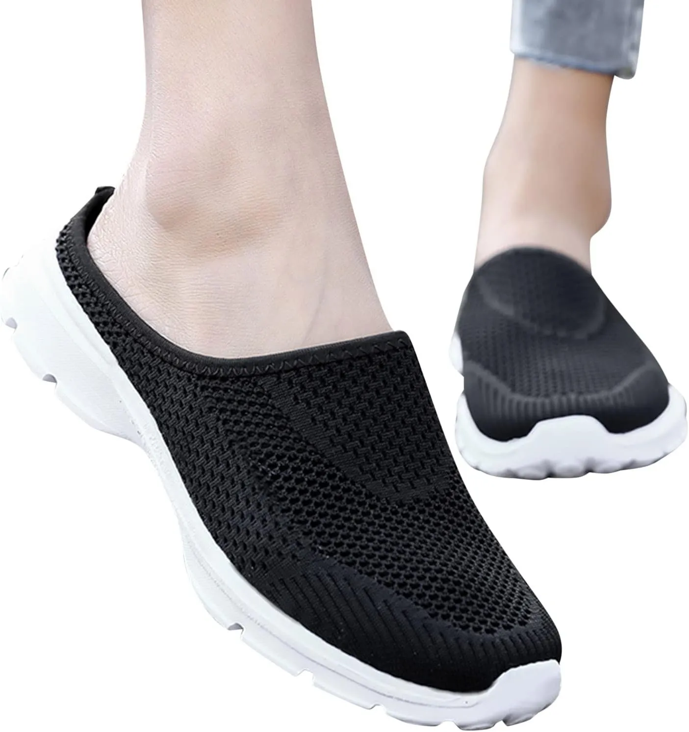 Womens Sneakers 7.5 Casual Tenis Antideslizante para Mujer De Cocina para Frio Black Shoes Women Dressy Comfort Walking White Sneakers for Women Platform Wide Slip On Shoes for Women Indoor Fluffy