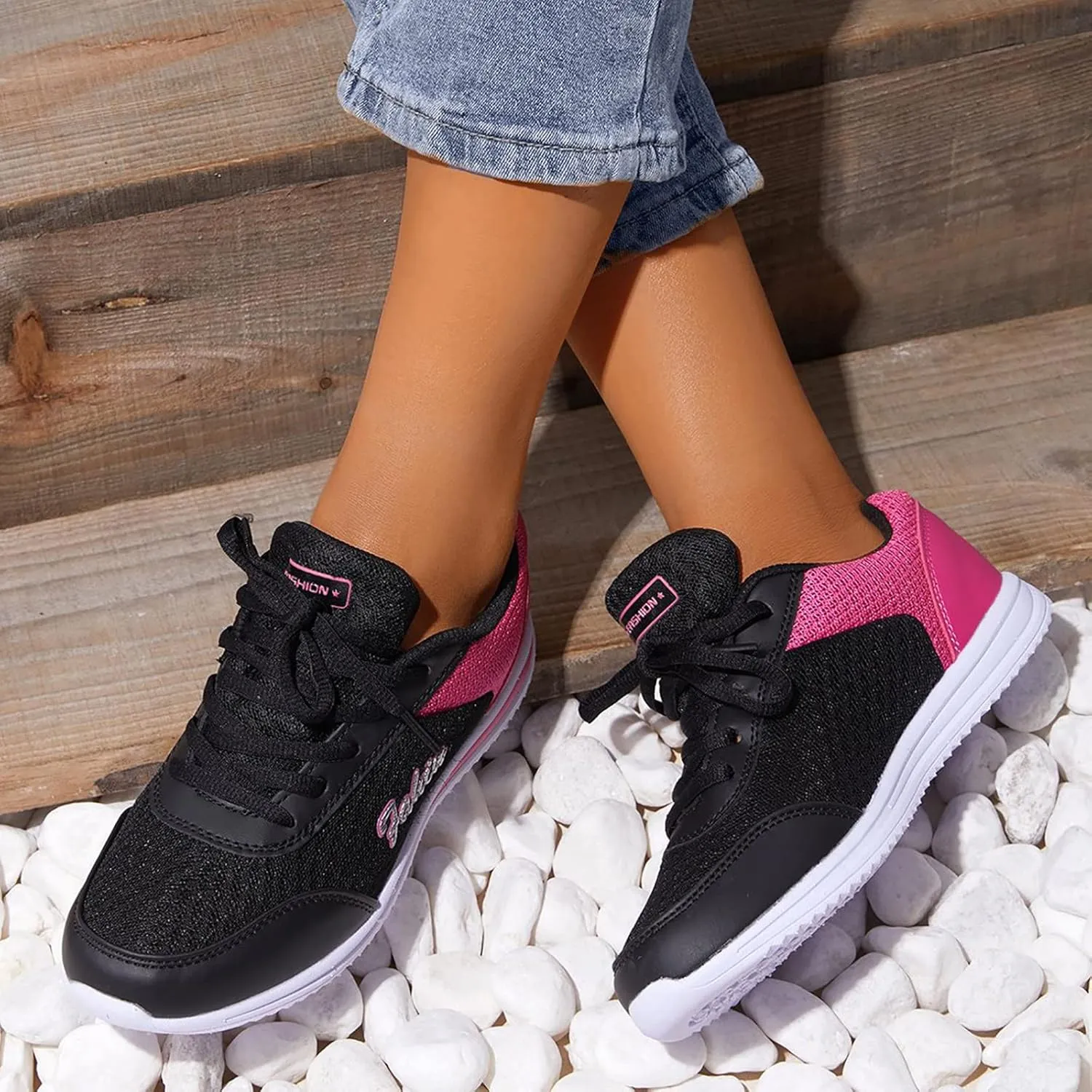 Women's Sneakers in White in Wide Width Cute Black Sneakers for Women Black Sneakers for Women Size 7 Platform High Top Sneakers for Women 2023 Zapatos Especiales para Juanetes De Mujer Suaves
