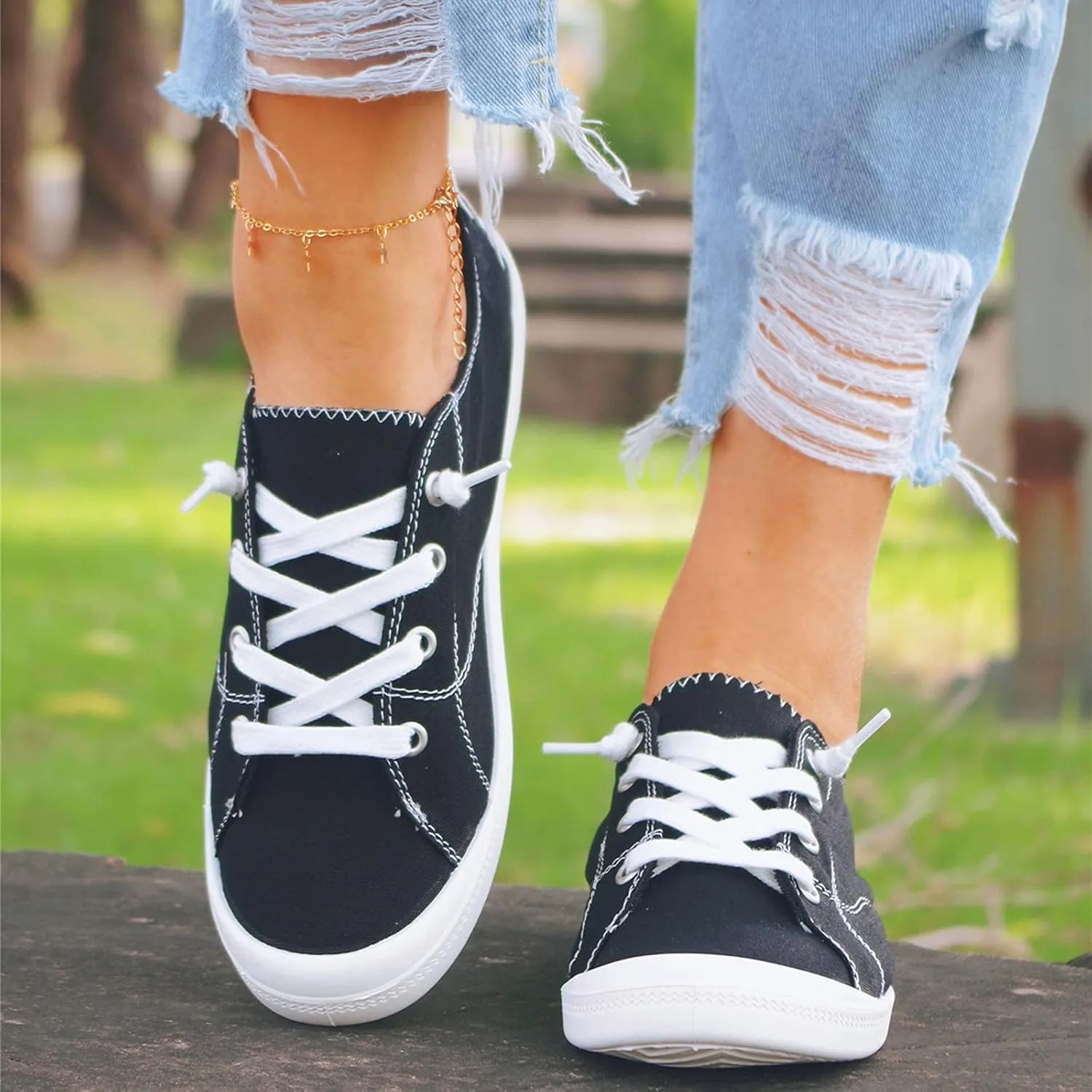 Womens Trail Running Shoes Size 11 Wide Womens Non Slip Work Shoes Wide Width Black Dressy Flats Shoes Women Womens Platform Sneakers Fashion Slip On Walking Shoes Women Black