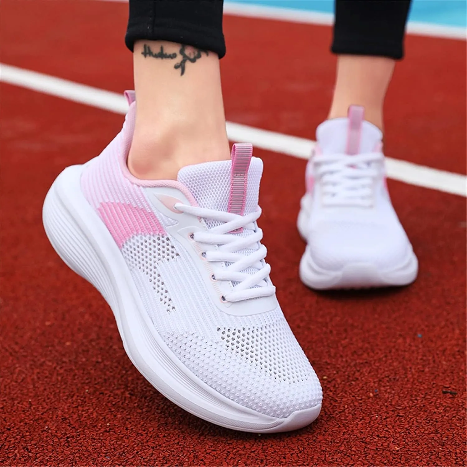 Womens Trail Running Shoes Wide Width Zapatos para Embarazadas Comodos Womens Athletic Shoes Wide Width Weight Lifting Shoes Women Gym Zapatos Ortopedicos De Mujer
