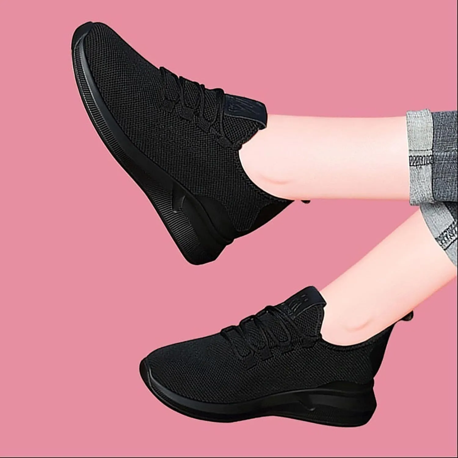 Women's Woven Orthopedic Breathable Soft Shoes Running Shoes for Women Fashion Black Casual Shoes Men Shoes Sneakers Brown Tennis Shoe Casual Loafers