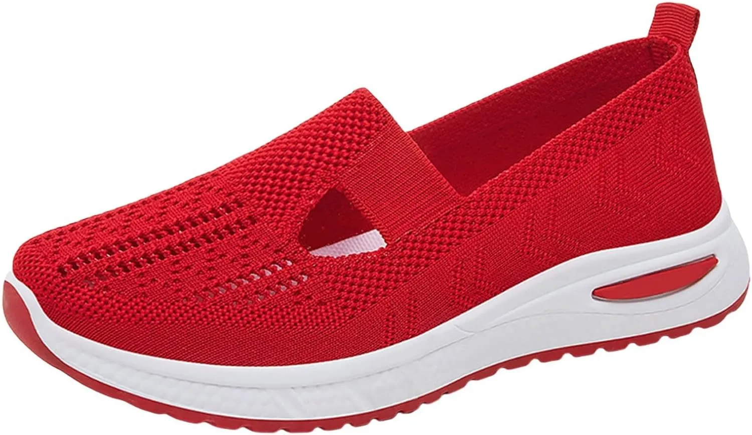Women's Woven Orthopedic Breathable Soft Shoes Womens Running Shoes Wide Width Women Shoes Casual Shoes Sneakers Slip On Tennis Shoe Casual Loafers