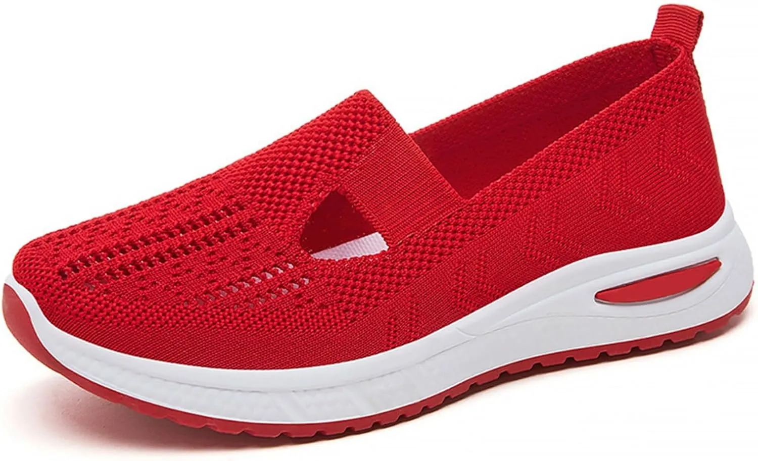Women's Woven Orthopedic Breathable Soft Shoes Womens Running Shoes Wide Width Women Shoes Casual Shoes Sneakers Slip On Tennis Shoe Casual Loafers